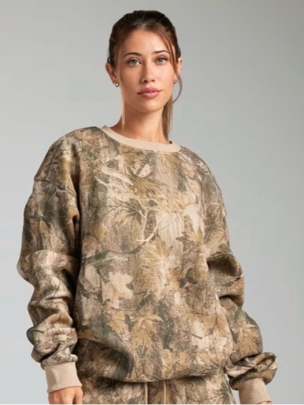 Camo Comfrt Crewneck Sweatshirt